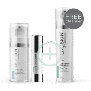 Microskin Ultra-Firm & Flawless Serum Bundle with free Cleansing Solution
